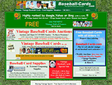 Tablet Screenshot of baseball-cards.com
